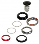 РУЛЕВОЙ НАБОР NECO AHED 5-390325/390514 спорт. алюм интегр 1 1/8 41,8/45/45 конус 30мм черн