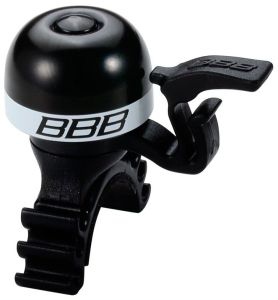 Звонок велосипедный BBB MiniFit black white BBB-16