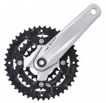 Система Shimano Alivio FC-M430, 44/32/22T черн, 175мм Кв, 9ск, болт