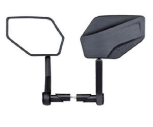 Зеркало заднего вида EasyDo, левое, крепление на руль, широкоугол, RM-02