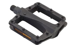 Педали TRIX PLATFORM пластиковые, 110x105мм, резьба 9/16, с шипами, черные