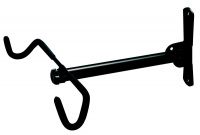 Держатель 6-160030 YC-30F вело настен.горизонт. регул. угол до 25кг сталь складной черный BIKEHAND