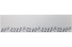 Шкурка для самоката FUNNY MEN, 610x152 мм