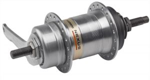 Втулка планетарная SHIMANO Nexus SG-3C41, 32Н, 3 скорости, ножной тормоз, 127x175,3мм