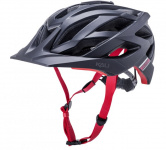 Шлем ENDURO/MTB LUNATI 25отв. MatBlk/Red S/M 54-58см с крепл. камеры, черн-крас, CF. KALI