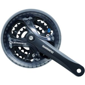 Система SHIMANO EFCM361C222СL 2-1006 ACERA 21-24ск. 42/32/22 170мм смен. зв. с защ. черная инд. уп.