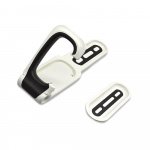 Держатель вело 00-170295 настен.торц вертик,антицарап,с/проч.пласт.,доп.упор.под 2е колесо белыйH09B