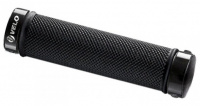 Грипсы VELO VLG-775AD2 Anti-Slip 130мм с хомутами, черные, лого