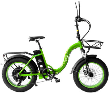 Электровелосипед ELBIKE Taiga 1 Vip C31 500W 48V 13Ah, зеленый