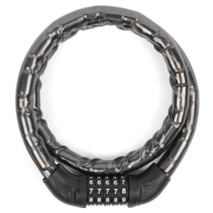 Велозамок кодовый 18*1000мм VINCA SPORT, VS 8364 black