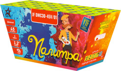 Дневная батарея салютов Палитра, 45 залпов, JF DMC30-45V/01