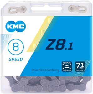 Цепь KMC Z8.1, 7-8 ск., 110 зв., с замком