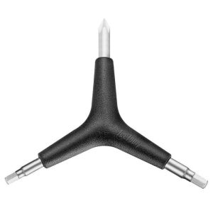 Ключ 6-800208  шестигранный тройной с отверткой 4/5/PH2мм Kraton 70J2 IceToolz NEW