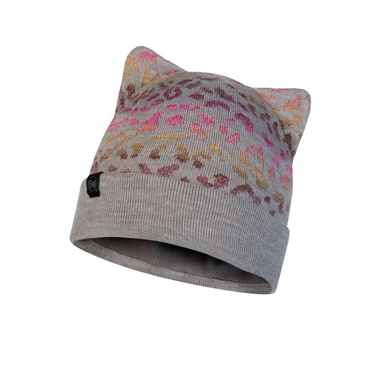 Шапка BUFF Jr Knitted&Polar Hat Alisa Melange Grey
