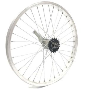 Колесо заднее 20" втулка CF-E10/36отв./гайки/1ск/ножной тормоз