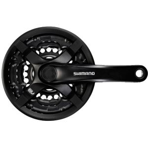 Шатуны SHIMANO FC-TY501 Tourney 170мм 42/34/24T Black