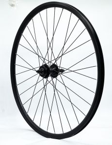 Колесо заднее 28" VD, гайки, трещотка 7 ск., диск, промподшипники