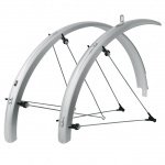 Крылья 0-11191 металлопласт. SKS-11191 Bluemels 53mm, 28", белые, Trekking