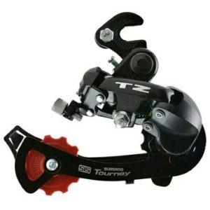 Суппорт/перекл. зад. TOURNEY ARDTZ500GSB 2-8192 6ск. крюк средний черный SHIMANO