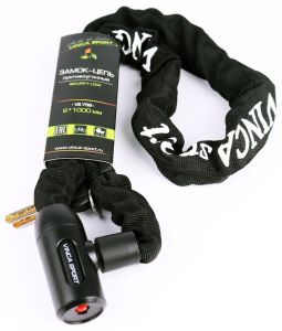 Велозамок VINCA SPORT VS 759 6x1000мм