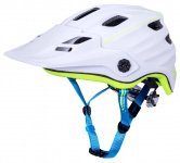 Шлем ENDURO/MTB MAYA2.0 REVOLT Mat Wht/Fluo Ylw 12отв. KALI