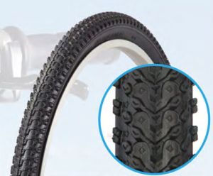 Покрышка TRIX 26х 2.125 (57-559) TX-036, горная, 30 TPI, черная