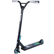 Самокат ATEOX Vice трюковый, черный/неохром