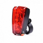 Фонарь задний inca Sport VL 2L-А, 5 диодов, 2 LED габарита, эффект лазерных лучей