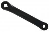 Шатун левый 170 мм алюминиевый черный