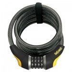 Велозамок OnGuard Doberman кодовый на 4 цифры, трос 185см х 15мм LCK-37-02 8030