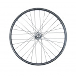 Колесо 24 задн, WZ-A208R,ал. втулка,  32 отв. дисковая (6 винтов) под трещётку 6/7 ск., двустеночны