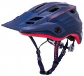 Шлем ENDURO/MTB MAYA2.0 REVOLT Mat Nvy/Red 12отв. 55-61см черно-красный матовый KALI
