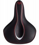 Седло VELO 6-146217 комфорт 267х200мм VL-6217 эластомер. черное Седло VELO 6-146217 комфорт 267х200мм VL-6217 эластомер. черное
