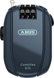 Велозамок ABUS Combiflex StopOver 65, синий
