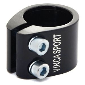 Хомут подседельный VINCA SPORT VC 11-2, 34.9 мм черный Хомут подседельный VINCA SPORT VC 11-2, 34.9 мм черный