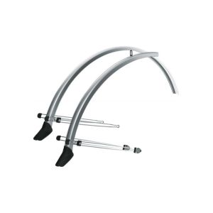 Крылья 0-10980 металлопласт. SKS-10980 Commuter Road 35mm, 28, серебристые с брызгов.