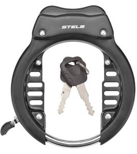 Велозамок для блокировки колеса