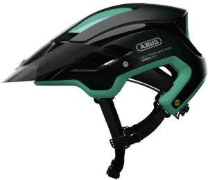 Шлем ABUS MonTrailer Ace MIPS L (58-61), черный/зеленый