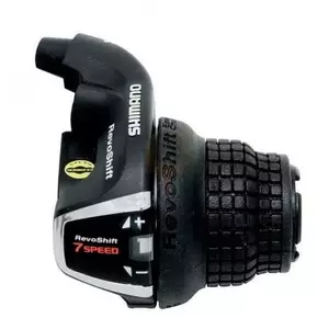 Переключатель TOURNEY ASLRS36R7CP 2-8390 REVOSHIFT прав. 7скор. трос 2050мм, SHIMANO