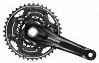 Система Shimano Deore, M622, 175мм, ин.вал, 40/30/22T с каретк., черн EFCM622E002X