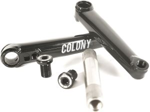 Шатуны COLONY Venator, 165 мм, черные, 21-900A