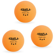 Набор для настольного тенниса (мяч три звезды 3шт.) KRAFLA B-OR3000