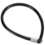 Велозамок ABUS 1100/55 трос с кодом 55см 1/15 черный