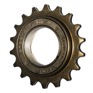 Трещотка BMX DNP LY-18T4,1\2*1\8 18T ,резьба B1,37*24,4-шлица,коричневая