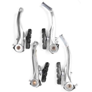 Тормоза VINCA SPORT VVB9, V-brake, перед + зад, серебро