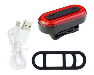 Фонарь мигалка Green Cycle GLT-202, задний