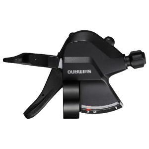 Перекл-ль ALTUS ASLM315LB 2-8049 RAPIDFIRE PLUS 3ск. левый, трос. нерж. черный SHIMANO