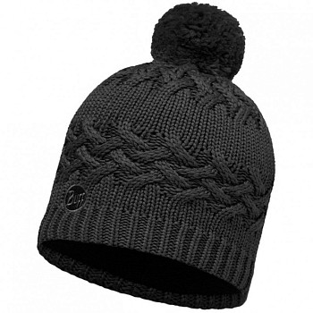 Шапка BUFF Knitted & Fleece Hat Savva Black