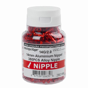 Ниппеля для спиц CNSPOKE 5-280166 для спиц 14G (2мм)