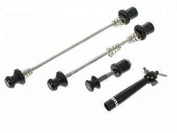 Эксцентрики 5-321009 секретки+ключ перед.(100мм)+зад.(135мм)+подсед.(30мм) алюм. (100) черные TRAN